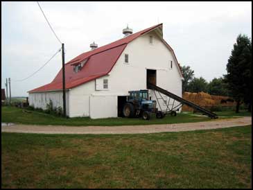 George's barn